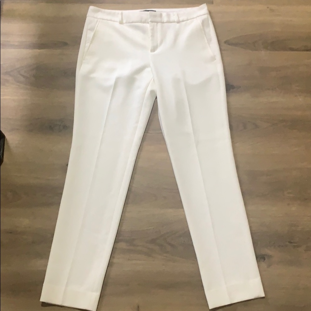 Banana Republic White Dress Pants